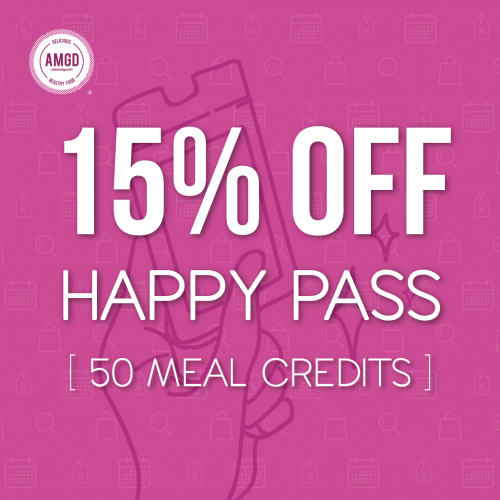 15% OFF HAPPY PASS