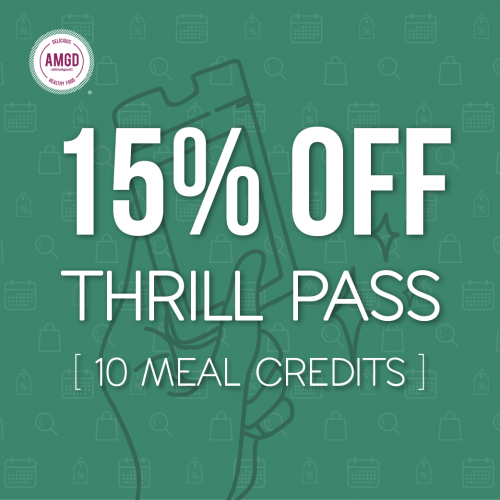 15% OFF THRILL PASS